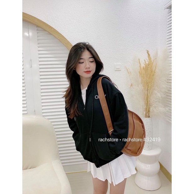 [Mã SKAMCLU7 giảm 10% tối đa 50K đơn 0Đ] [RÁCH STORE] Áo Khoác Nỉ Bông Thêu Chữ OKAY 1054 | BigBuy360 - bigbuy360.vn