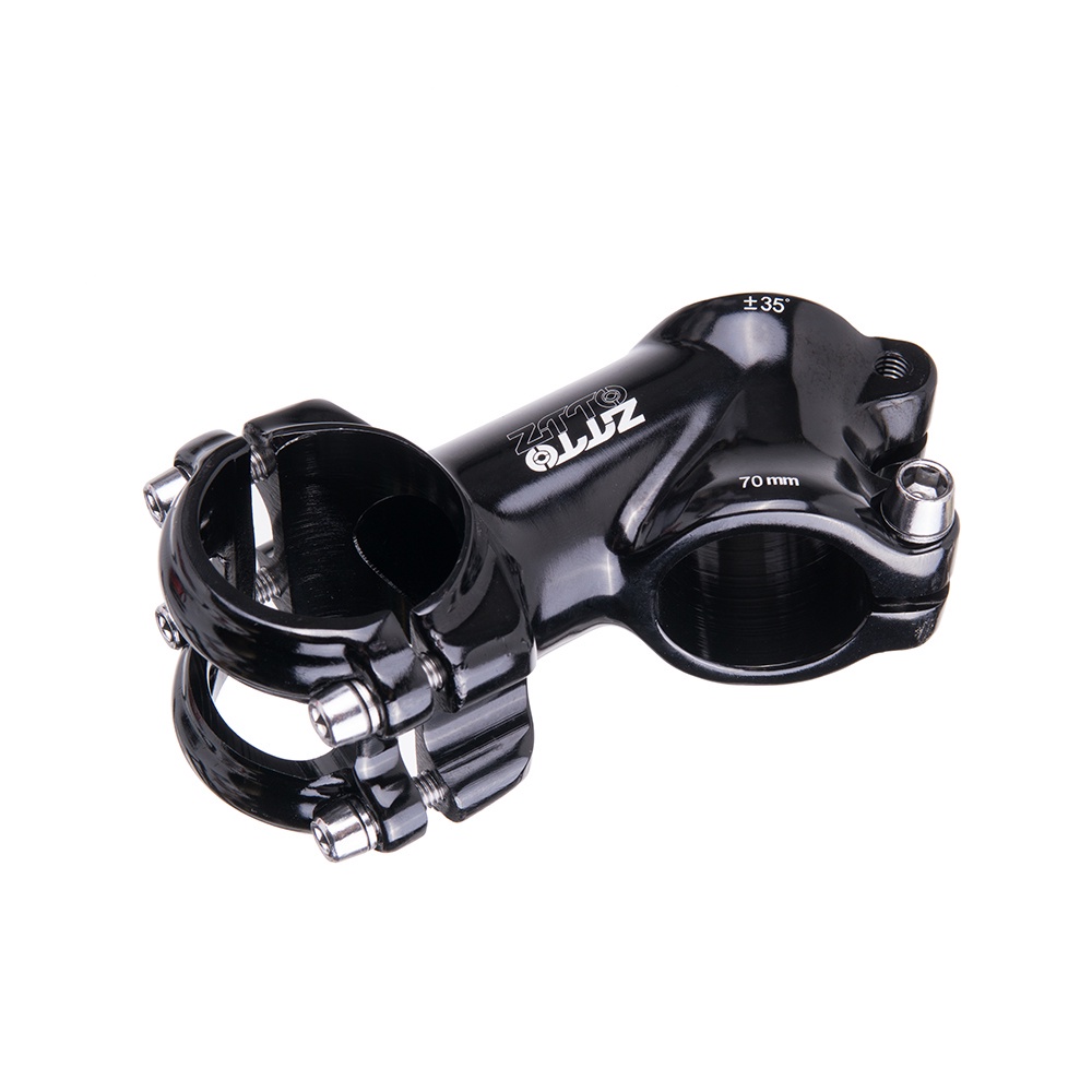 Pô tăng xe đạp ZTTO được đánh bóng 35 độ 70 90 110mm 31.8mm siêu nhẹ chất lượng cao tiện lợi