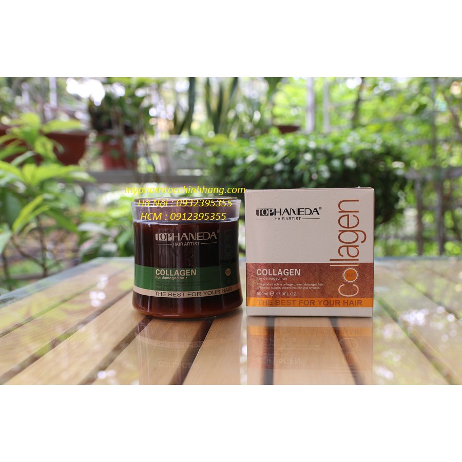 HẤP PHỤC HỒI CẤU TRÚC TÓC HANEDA COLLAGEN chính hãng công ty Thái Hương 500ML | BigBuy360 - bigbuy360.vn