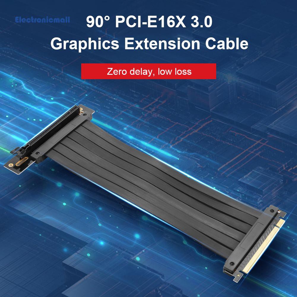 Dây Cáp Mở Rộng 90 Độ 10 Inch Pci-Express 3.0 16x
