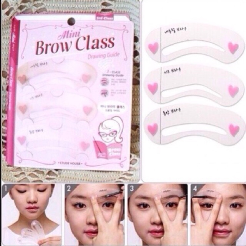 Khuôn kẻ mày brow class