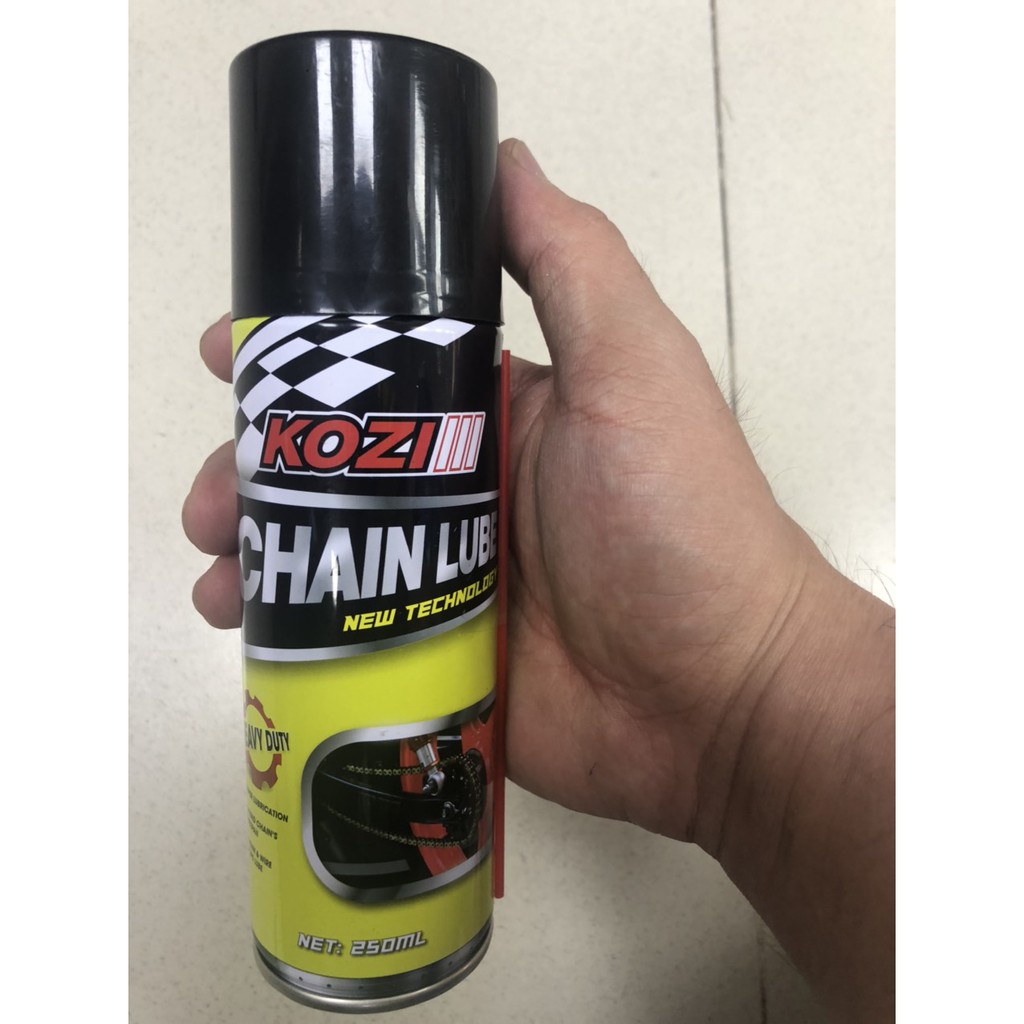 Chai xịt sên KOZI III Chain Lube 250ML ( Mẫu mới )