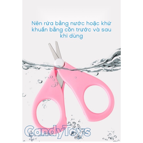KÉO CẮT MÓNG TAY BẰNG THÉP KHÔNG GỈ AN TOÀN CHO BÉ TỪ SƠ SINH