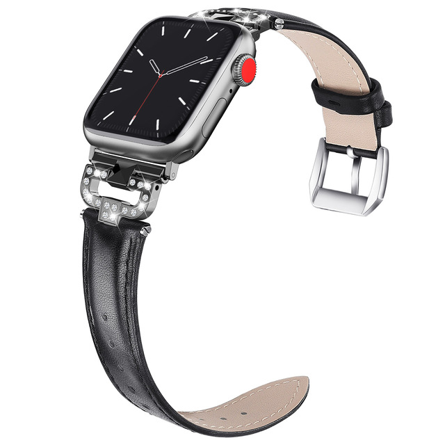 Vòng da Vòng đeo tay Dây đeo cho Apple Watch Series 6 SE 5 4 3 2 1 Vòng đeo tay nữ Dây đeo cổ tay cho iWatch 38mm / 40mm 42mm / 44mm