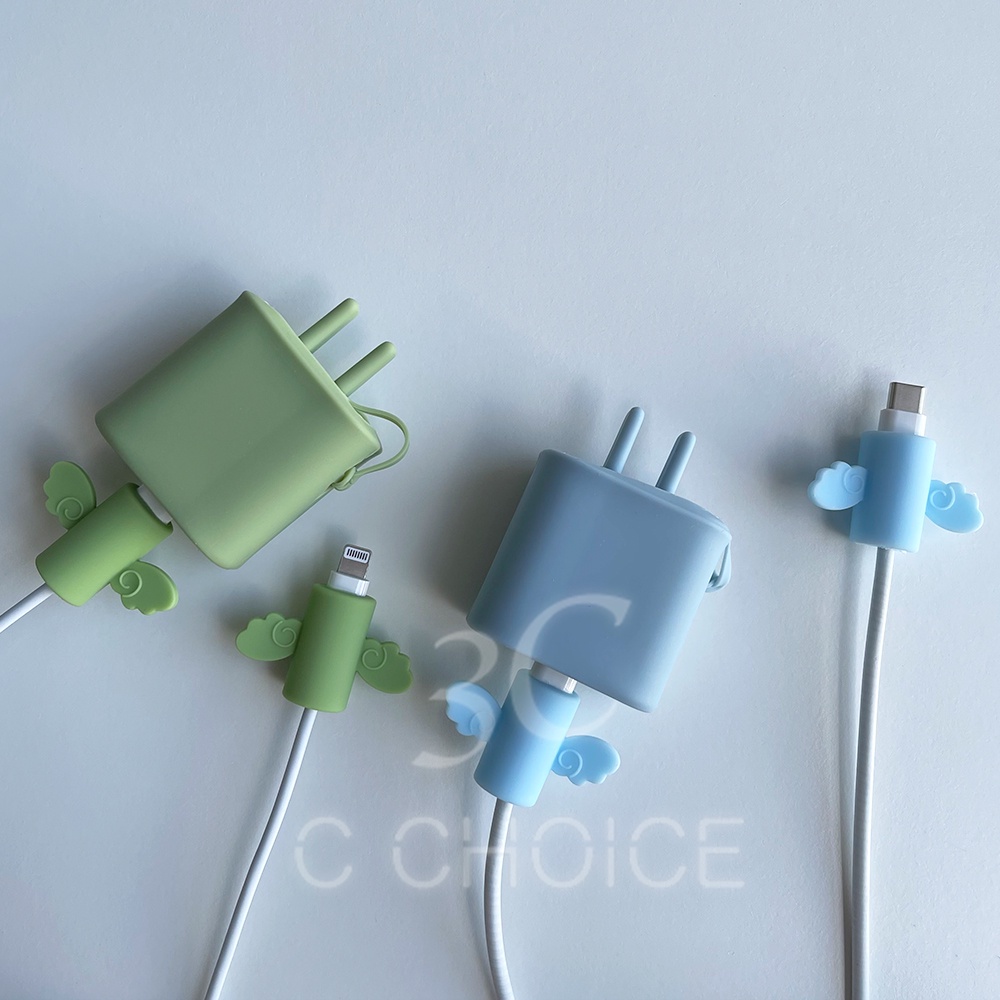 Vỏ bảo vệ bộ sạc silicon mềm thích hợp cho iPhone13 12 pro max mini Pad Mini 6 10.2 2021 Pro 11 18W
