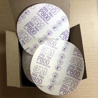 10 Tờ Nhám Đánh Bóng 3M-P800 (6inch - 152mm)