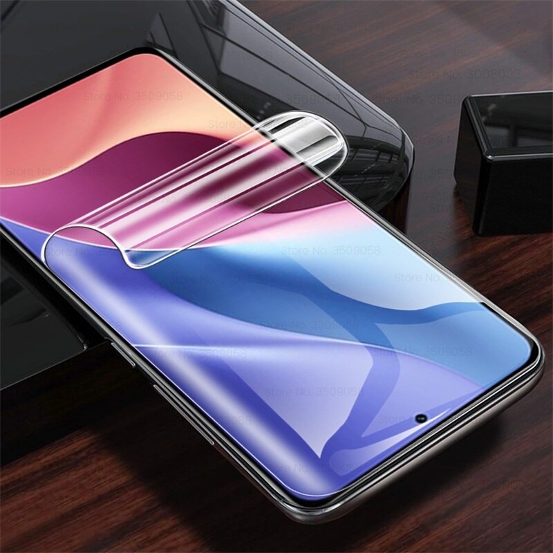 Miếng Dán Cường Lực Trước Sau 3 Trong 1 Cho Xiaomi Poco F3 Redmi K 40 K40 Pro Plus K40Pro + Kính Cường Lực