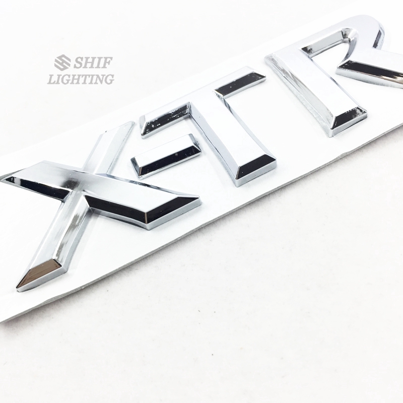 Hình dán in chữ X-TRAIL trang trí thời trang cho xe NISSAN