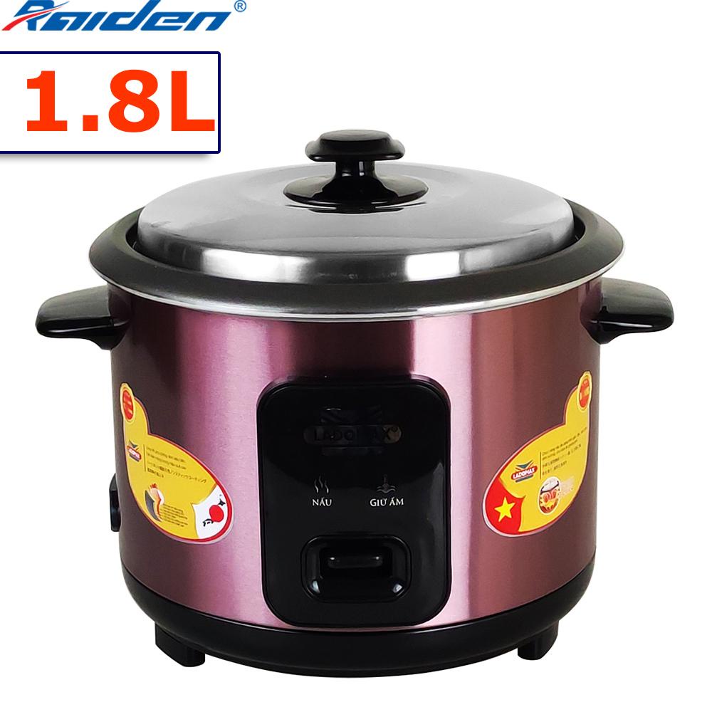 [Chính hãng] Nồi cơm nắp rời 1.8L Ladomax HA-7118 lòng nồi chống dính, nấu cơm cho 4 - 6 người ăn
