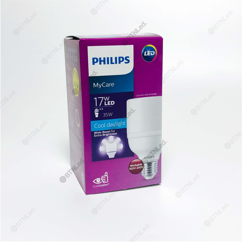 Bóng đèn PHILIPS LEDBright E27 230V - [HÀNG CHÍNH HÃNG] - Cho ánh sáng rực rỡ có chất lượng ánh sáng cao