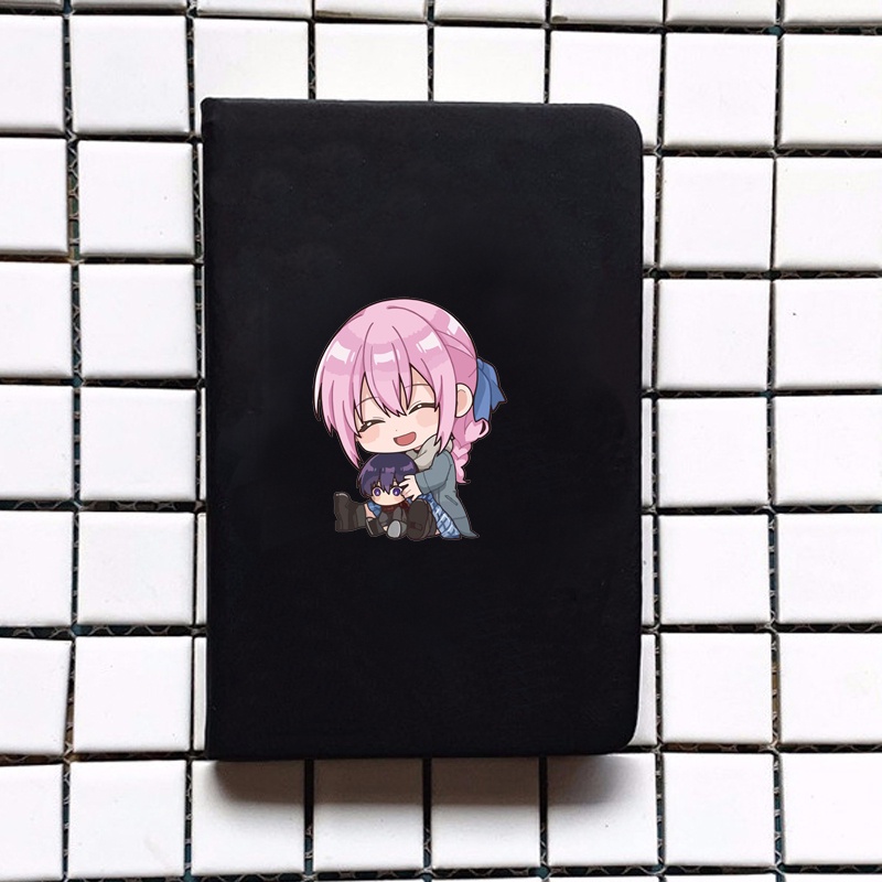 Sổ bìa da A6 in hình nhân vật Shikimori-san Bạn gái tôi không chỉ dễ thương anime chibi ghi chép tiện lợi