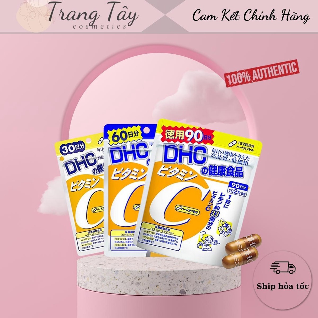 Viên uống bổ sung Vitamin C Nhật Bản 60v/gói