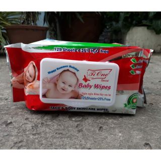 Khăn giấy ướt Tione 125 tờ