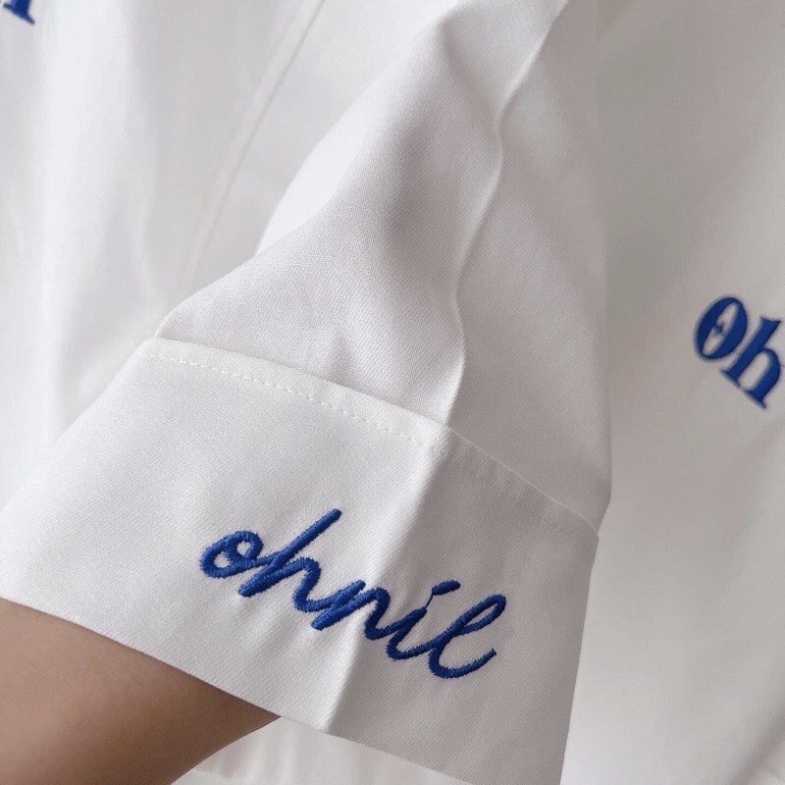 Áo sơ mi trắng Oh siêu hot dáng rộng xuông đẹp hot trend 2022