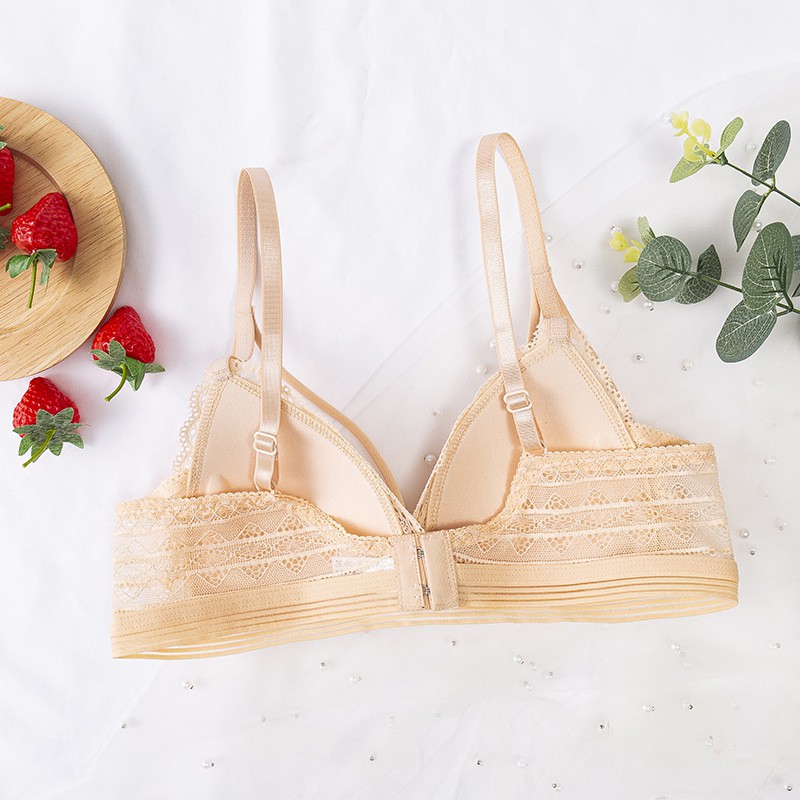 Áo Lót Phối Ren Có Mút Nâng Ngực Thời Trang Dành Cho Nữ | BigBuy360 - bigbuy360.vn