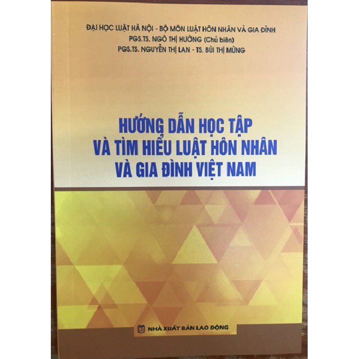 Sách hướng dẫn học tập và tìm hiểu luật hôn nhân và gia đình Việt Nam