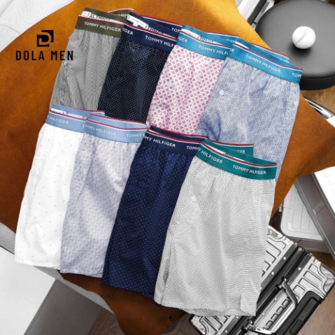 Quần Short Ngủ Tommy Hilifiger dư xịn Hàng Cao Cấp Dolamen có Big Size