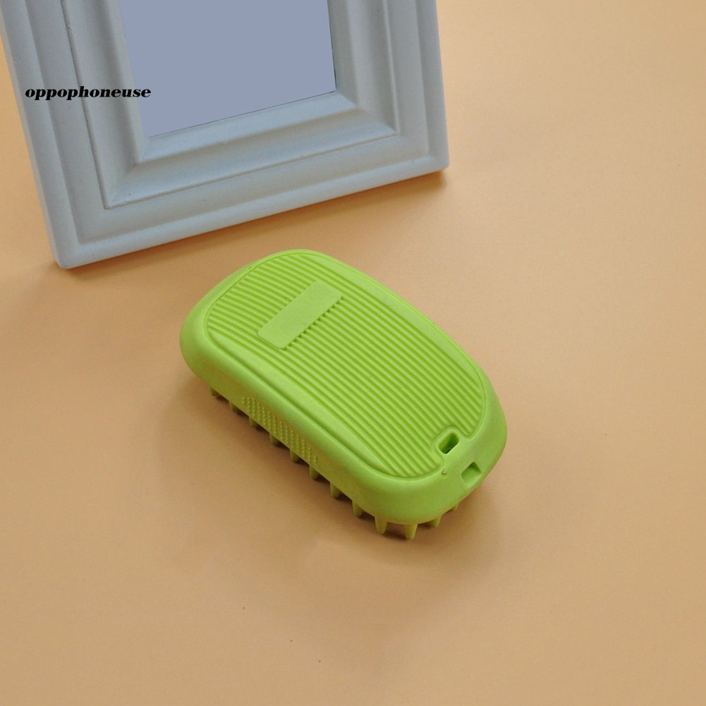 Lược Chải Lông Tắm Màu Sắc Đơn Giản Tiện Dụng Cho Thú Cưng