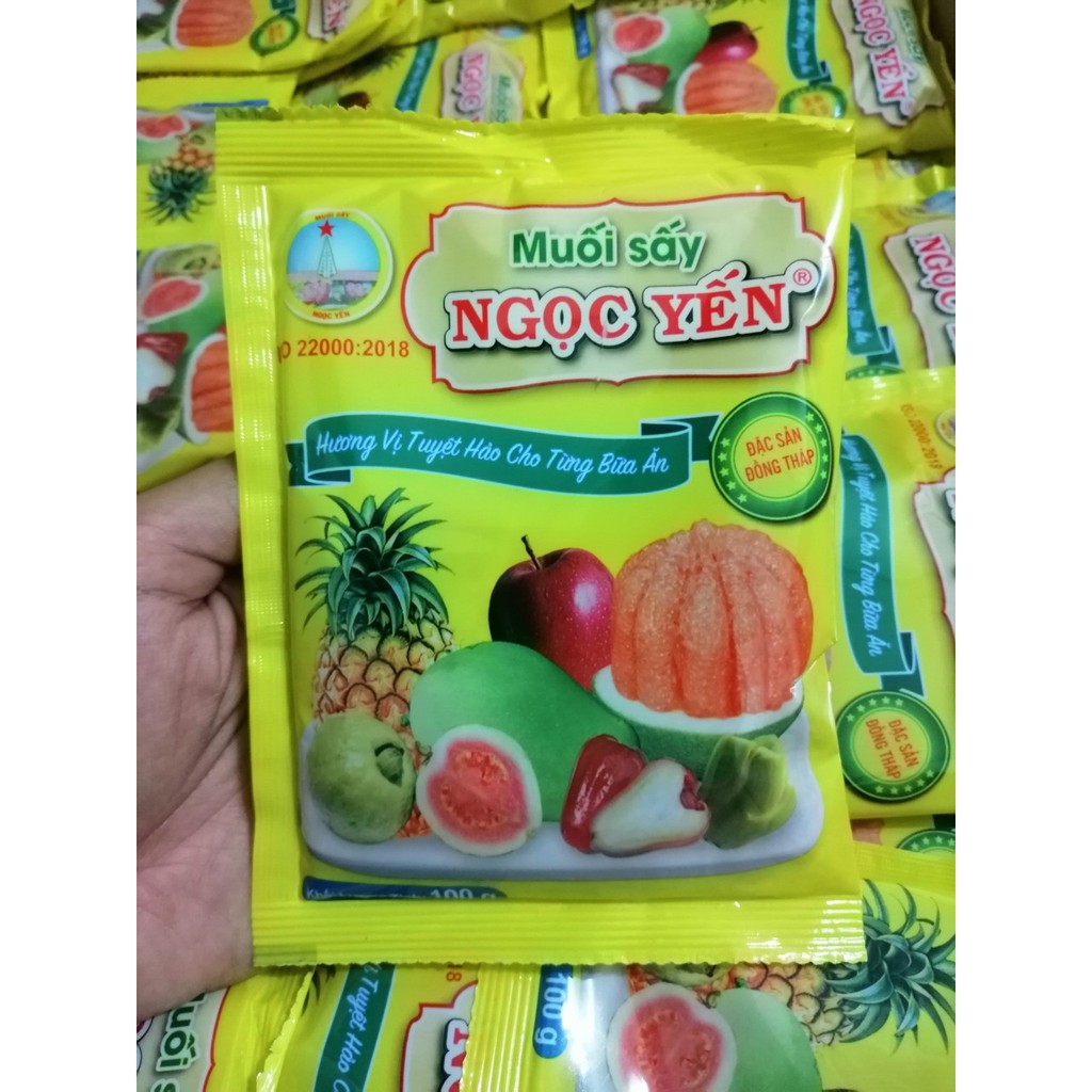 Muối Sấy Ngọc Yến 100g Muối Chấm Trái Cây Ngon