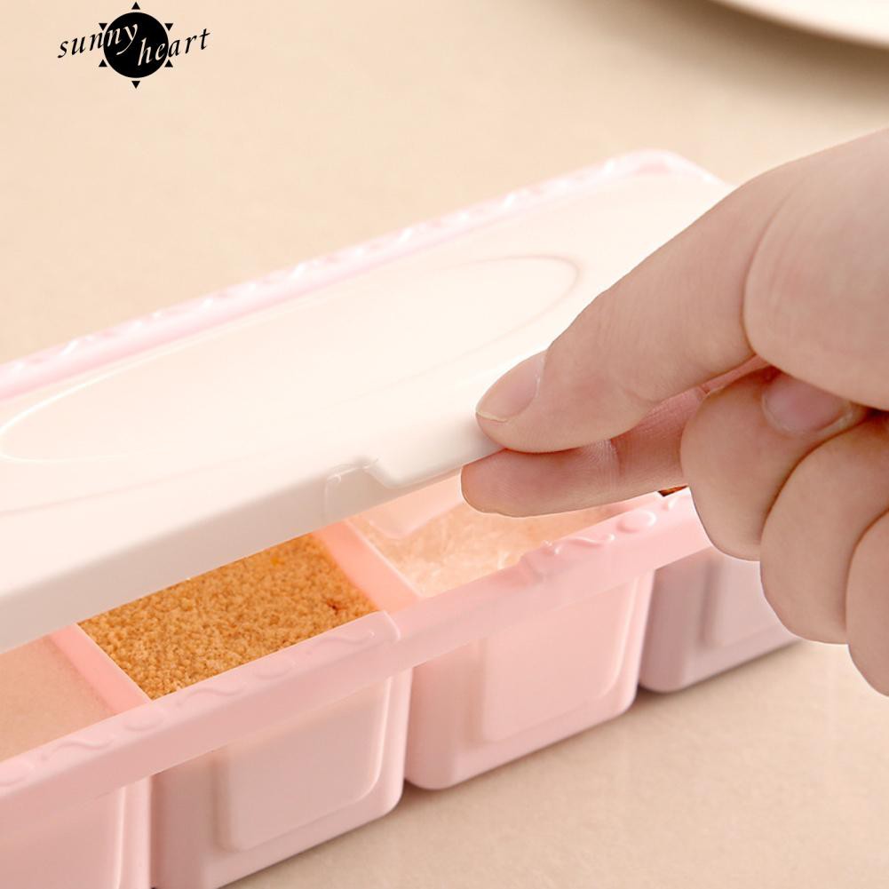 Hộp Đựng Vật Dụng 4 Ngăn Tiện Lợi Cho Nhà Bếp