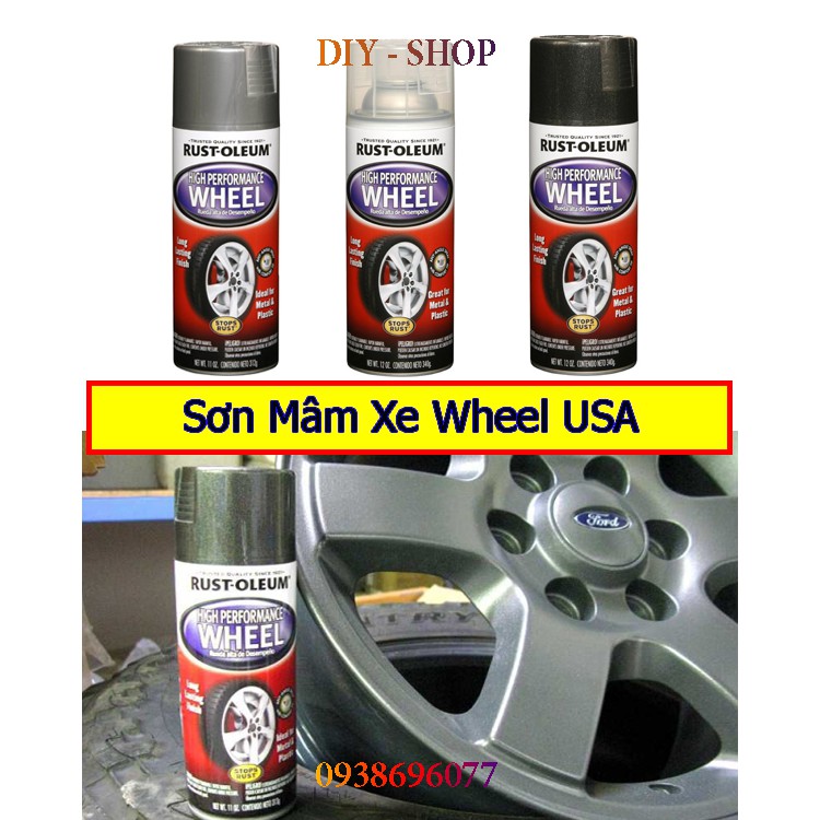 Sơn Mâm Xe - High Performance Wheel ( Sơn mâm xe cao cấp đến từ Mỹ)