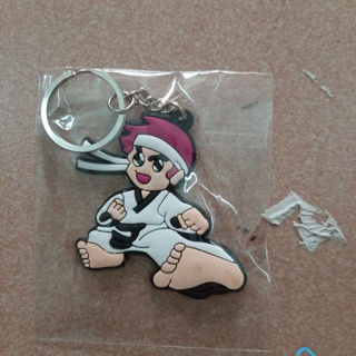 Móc khóa võ thuật chibi siêu cấp dễ thương