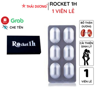 Rocket 1h - 1 viên lẻ chính hãng Sao thái dương tăng cường sinh lực bổ thận dương
