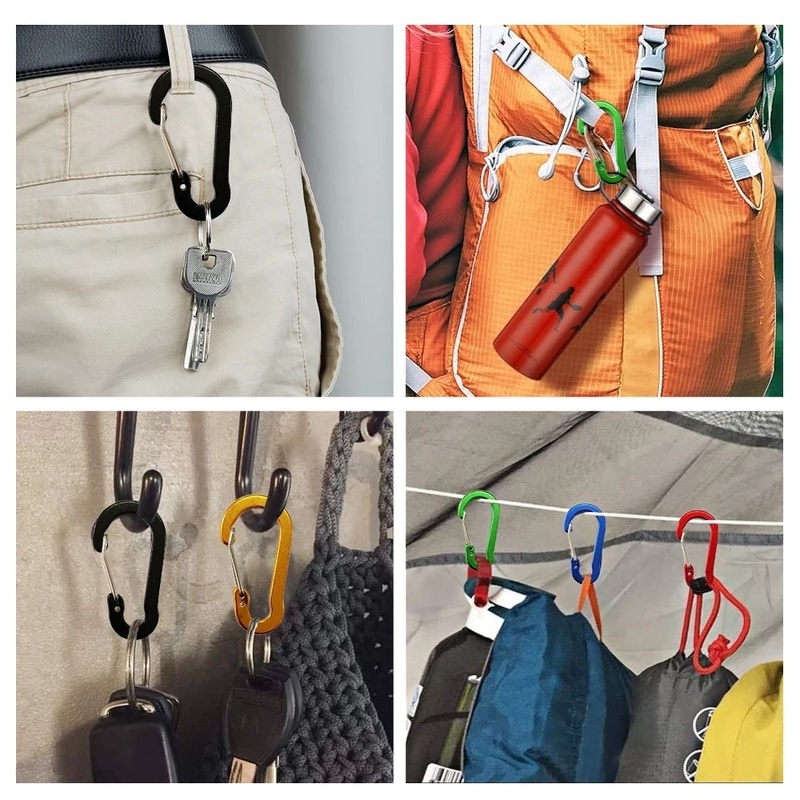 1 móc khóa đa năng chất liệu hợp kim không gỉ