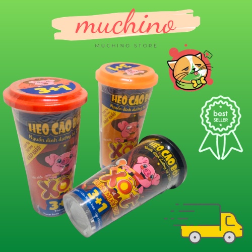 Xúc xích lắc heo cao bồi( hủ 4 gồm 4 cây xúc xích)