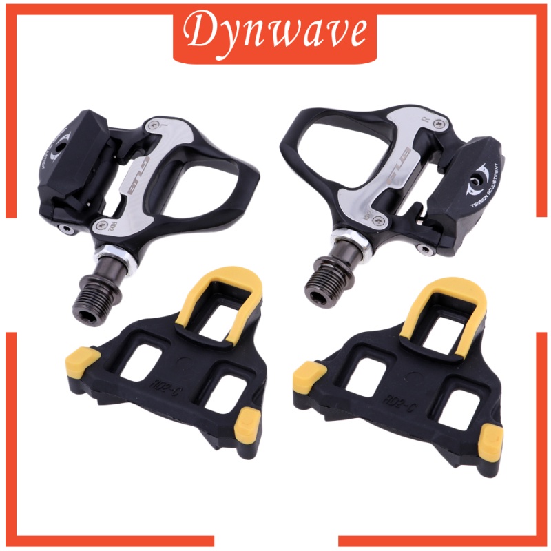 [DYNWAVE]Road Bike Self-Locking  RD2 Pedals Clipless Racing Bicycle Pedal with Cleats