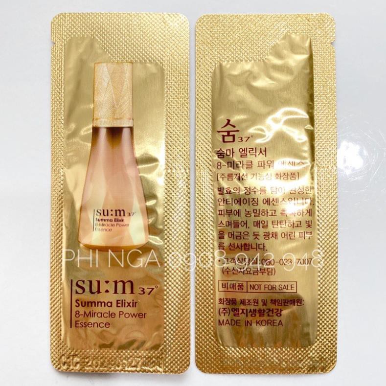 10 gói Tinh chất vàng tái sinh chống lão hoá mới nhất sum