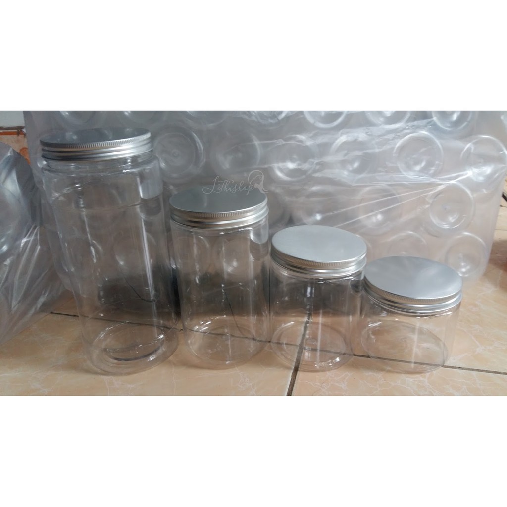 Hũ nhựa PET nắp nhôm