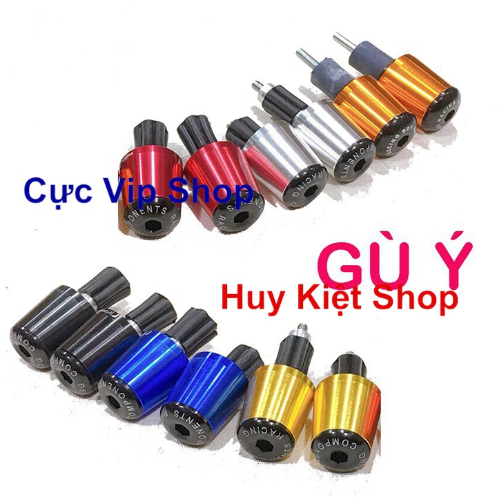 (sử dụng cho tất cả các loại xe) Gù Tay Lái Ý Nhôm CNC