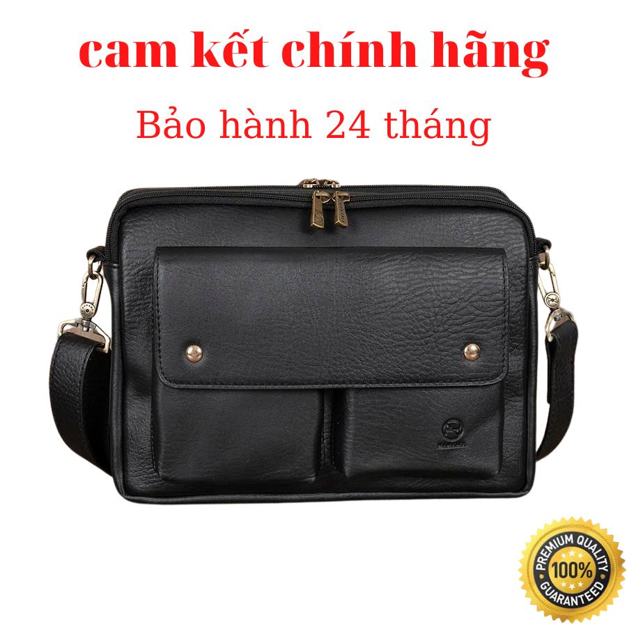 Túi xách - Cặp đeo chéo Hanama Soci 4 - Cặp da