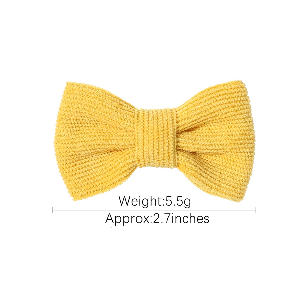 RainBow Bows 1 Kẹp Tóc Nơ Handmade Dễ Thương Cho Bé Gái
