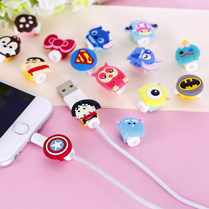 Phụ Kiện Bảo Vệ Chống Đứt Gãy Đầu Sạc Cho Phụ Kiện Tai Nghe Bluetooth Airpod i12 Cáp Sạc Iphone Pin Dự Phòng Thú Cắn Cáp | BigBuy360 - bigbuy360.vn