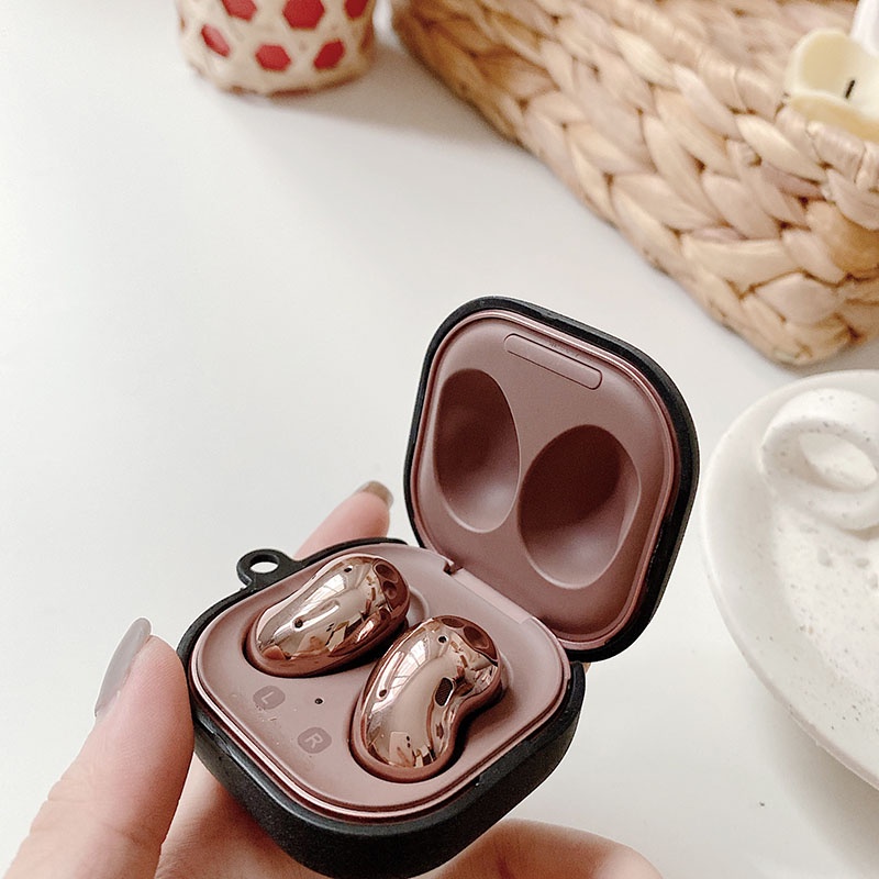 Vỏ Bảo Vệ Hộp Sạc Tai Nghe Samsung Galaxy Buds Live / Buds 2 / Buds Pro / Buds 2 Pro Cứng Họa Tiết Trái Tim Màu Nhám Xinh Xắn