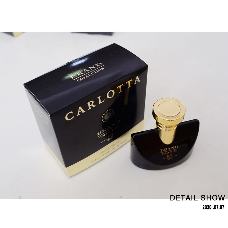 Nước hoa NAM, NỮ 25ml Thuộc Seri Mùi Hương Cao Cấp Brand Collection Lưu hương 6-8h của Hãng Gia Công Nổi Tiếng CARLOTTA | Thế Giới Skin Care