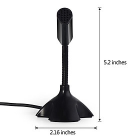 Micro cắm cổng Usb máy tính M-306 - Usb Microphone - Micro để bàn cho máy tính