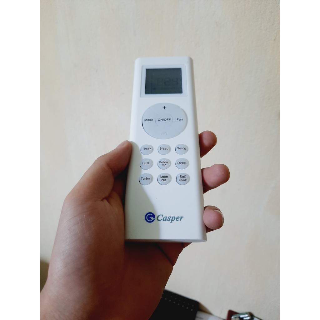 Remote Điều khiển điều hòa Casper 1&2 chiều Inverter- Hàng mới chính hãng Casper 100% Tặng kèm Pin