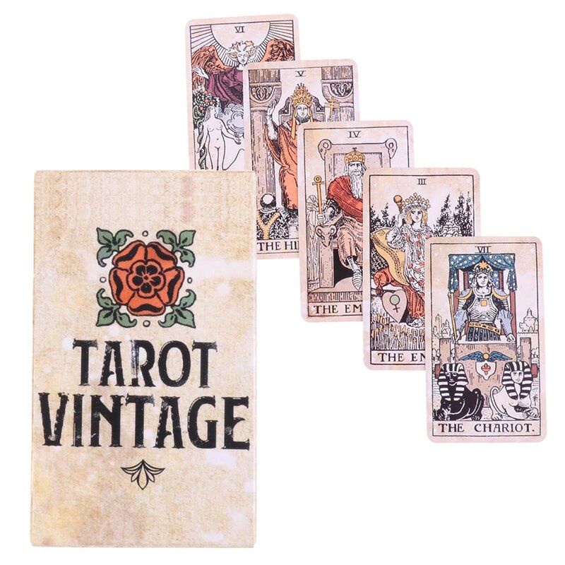 (Size Gốc) Bộ Bài Tarot Vintage M5