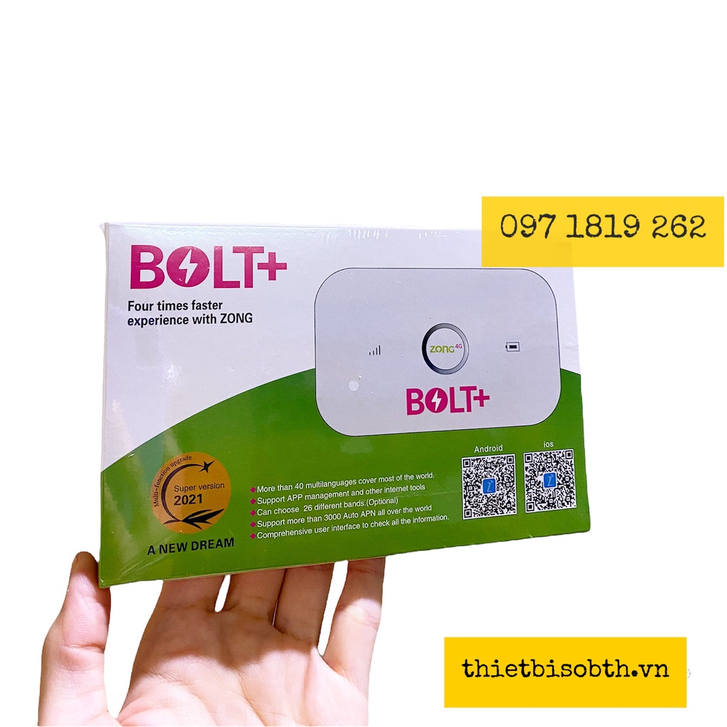 Bộ phát wifi sim 4g MIFI E5576 / E5573 BOLT+Bản rút gọn Pin 1500mAh