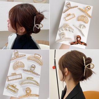 Kẹp Tóc Chữ T Kiểu Dáng Sang Trọng Phong Cách Hàn QUốc HOT TREND PKTL0017