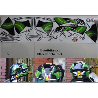Tem Mũ bảo hiểm Fullface AGV