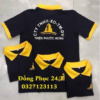 Đồng Phục Có Cổ In Tự Chọn - Đồng Phục Công Ty Theo Yêu Cầu [ FREE Thiết Kế]