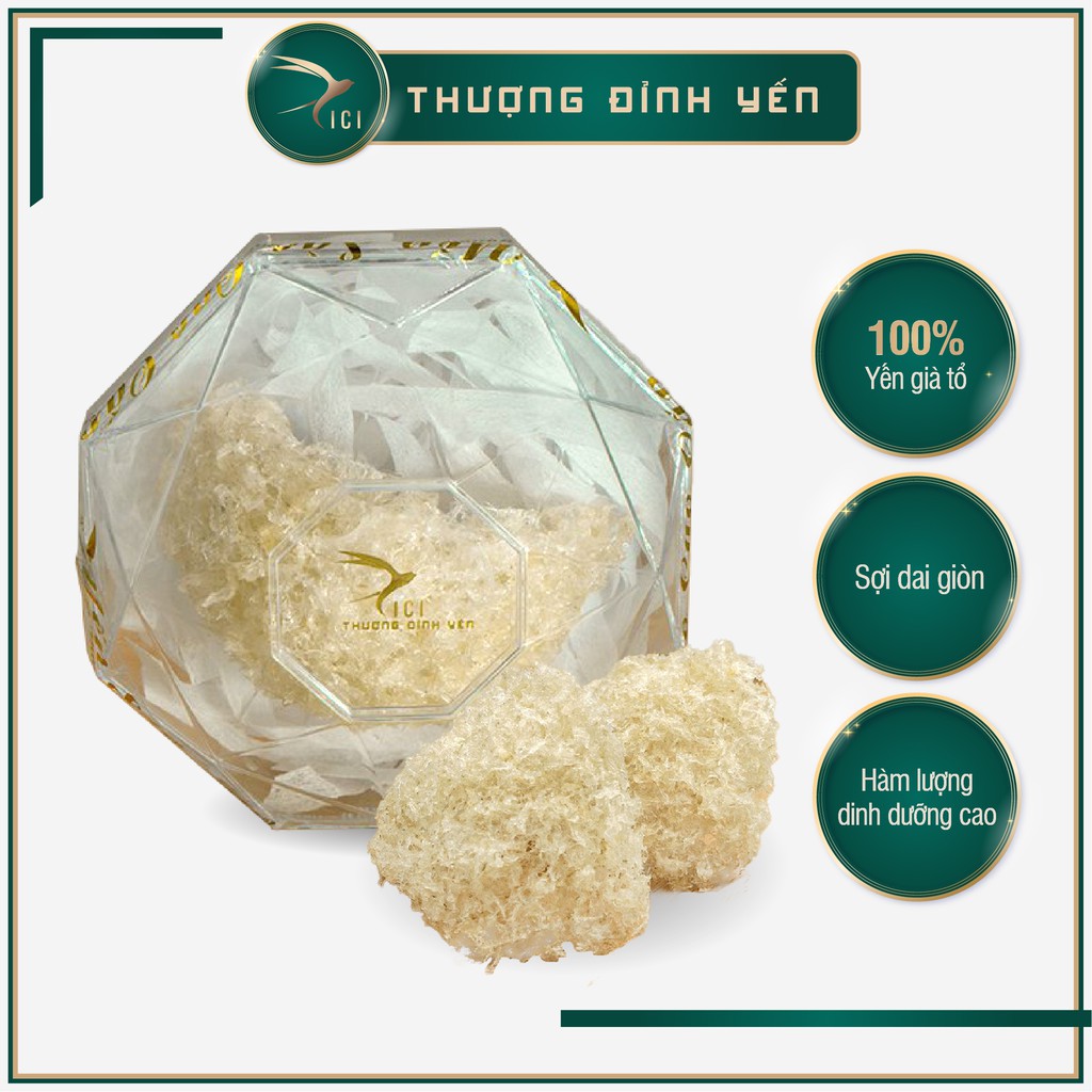 Yến Sợi Tinh Chế Cho Bé Loại 1 - CICI THƯỢNG ĐỈNH YẾN ( Tổ 10gr )