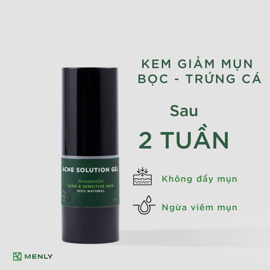 Kem mụn dành cho nam Menly 20gr