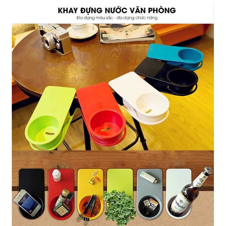 Khay kẹp bàn làm việc sáng tạo - Home and Garden