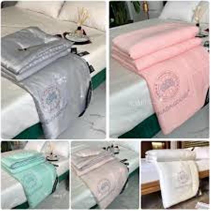 Chăn / Mền Lụa Tơ Tằm Thiên Nhiên Cao Cấp - 100% Nhập Khẩu Từ CANADA (Bảo Hành 1 Năm) : 2m x 2m3