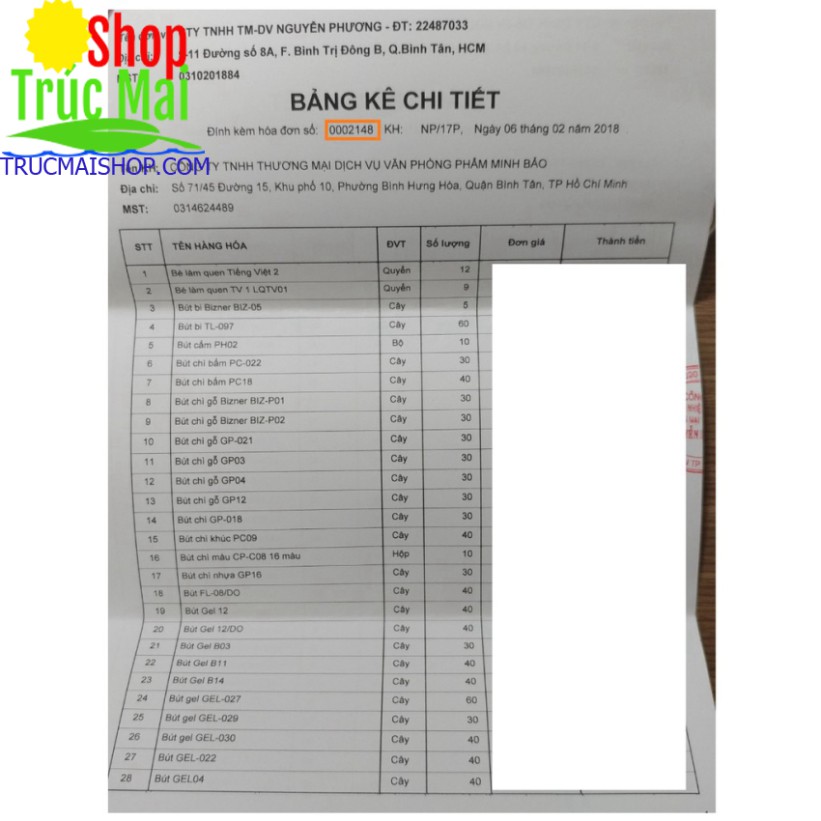 HỘP 15 CÂY BÚT GEL THIÊN LONG GEL-027